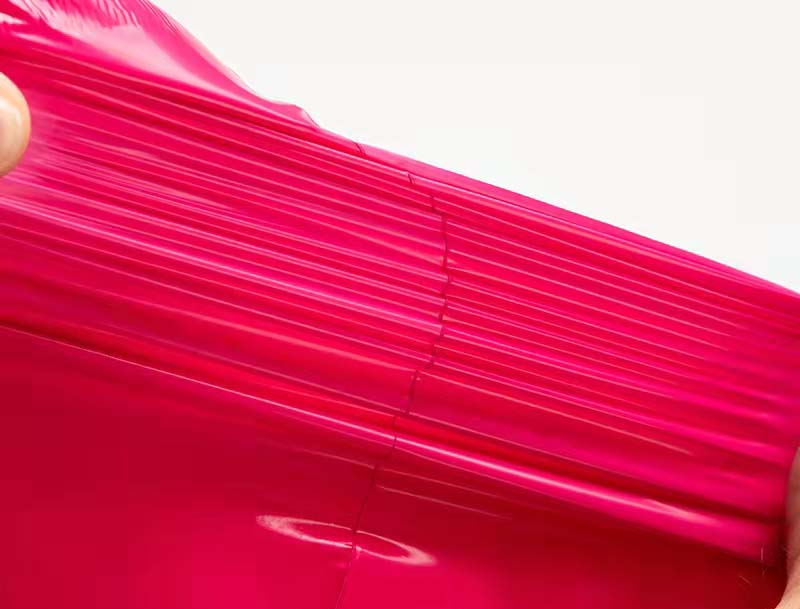 图木舒克玫红色快递袋-05